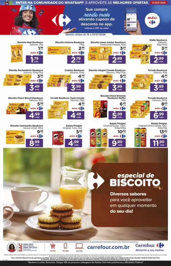 Catálogo Carrefour Bairro | Melhores ofertas para todos os clientes | 2026-07-16T00:00:00.000Z - 2026-07-22T00:00:00.000Z