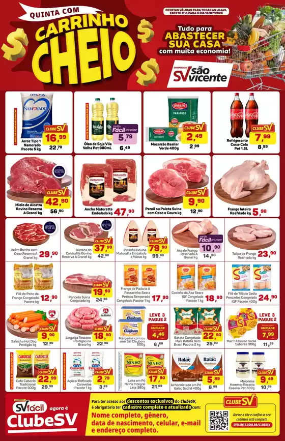 Catálogo Supermercados São Vicente | Ofertas exclusivas e pechinchas | 2026-07-16T00:00:00.000Z - 2026-07-16T00:00:00.000Z