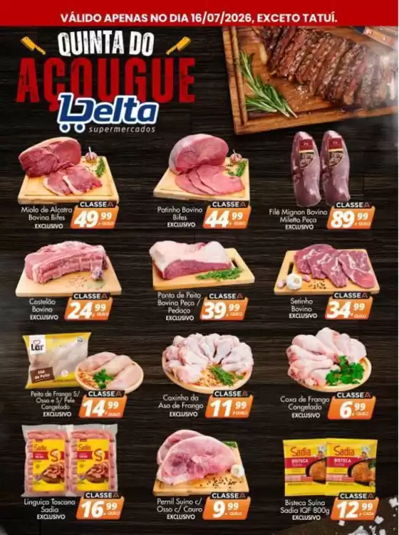 Catálogo Delta Supermercados | Ofertas exclusivas e pechinchas | 2026-07-16T00:00:00.000Z - 2026-07-16T00:00:00.000Z