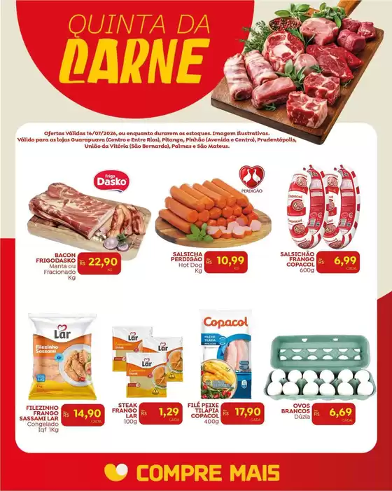 Catálogo Compre Mais | Encarte Compre Mais | 2026-07-16T00:00:00.000Z - 2026-07-16T00:00:00.000Z
