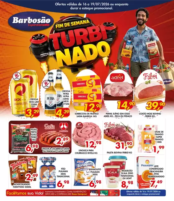 Catálogo Barbosão Extra Supermercados | Ofertas Barbosão Extra Supermercados | 2026-07-16T00:00:00.000Z - 2026-07-19T00:00:00.000Z