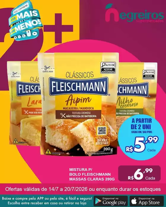 Catálogo Negreiros Supermercados | Ótima oferta para caçadores de pechinchas | 2026-07-14T00:00:00.000Z - 2026-07-20T00:00:00.000Z