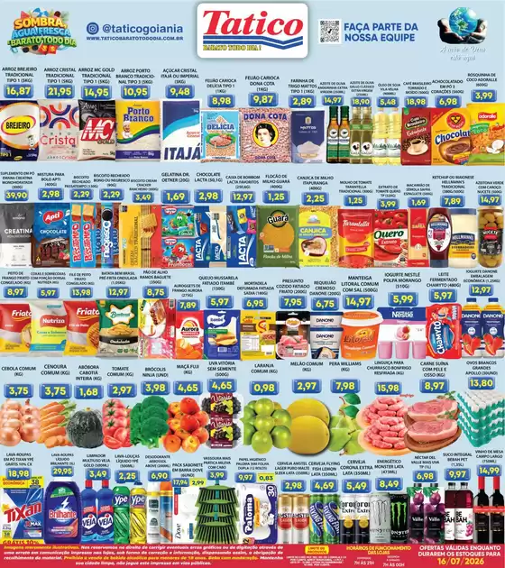 Catálogo Tatico | Encarte Tatico | 2026-07-16T00:00:00.000Z - 2026-07-16T00:00:00.000Z