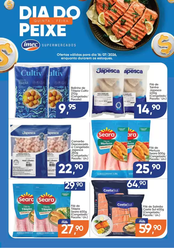 Catálogo Imec Supermercados | BAIXA 16362 IMEC QUINTA DO PEIXE 16072026 | 2026-07-10T00:00:00.000Z - 2026-07-16T00:00:00.000Z