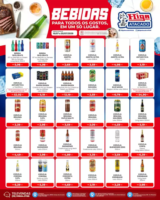 Catálogo Higa Atacado | Higa atacado folheto bebidas 20260716 20260720 q0MZPdrHTYMR | 2026-07-16T00:00:00.000Z - 2026-07-20T00:00:00.000Z