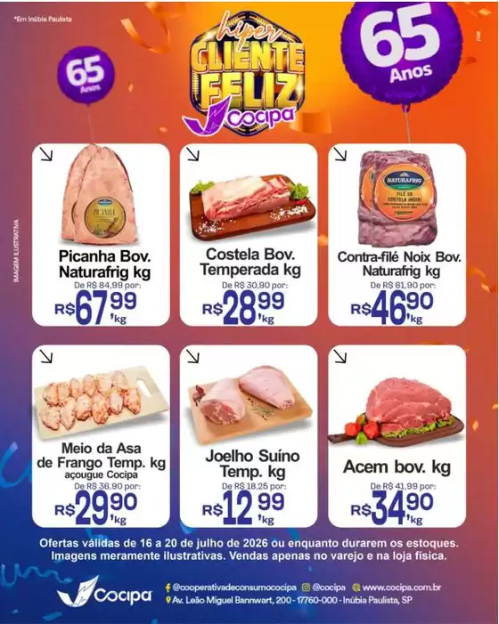 Catálogo Cocipa | Encarte Cocipa | 2026-07-16T00:00:00.000Z - 2026-07-20T00:00:00.000Z
