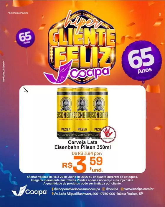 Catálogo Cocipa | Pechinchas e ofertas atuais | 2026-07-16T00:00:00.000Z - 2026-07-20T00:00:00.000Z