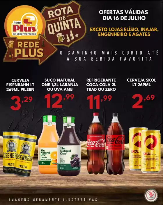 Catálogo Rede Plus Supermercados | Ofertas para caçadores de pechinchas | 2026-07-16T00:00:00.000Z - 2026-07-16T00:00:00.000Z