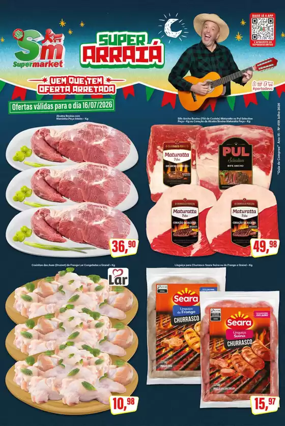 Catálogo Rede Supermarket | SUPER ARRAIA | 2026-07-16T00:00:00.000Z - 2026-07-16T00:00:00.000Z