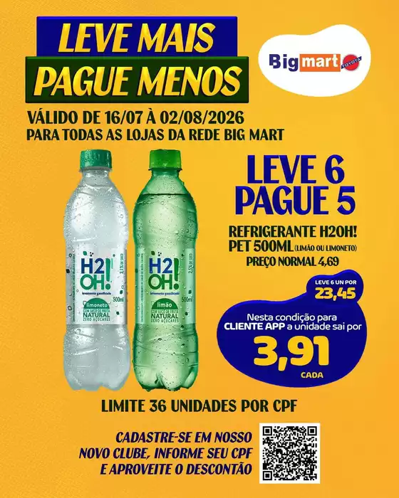 Catálogo Bigmart | Descontos e promoções | 2026-07-16T00:00:00.000Z - 2026-08-02T00:00:00.000Z