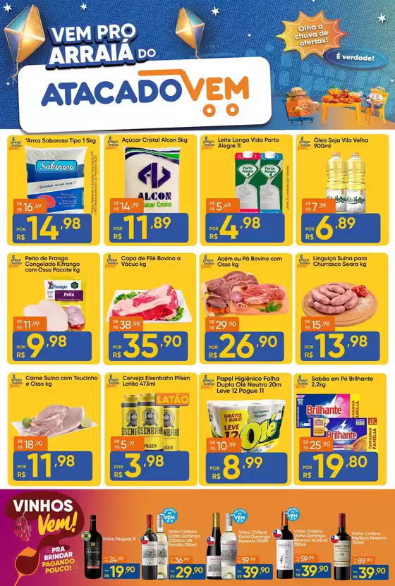 Catálogo ATACADO VEM | Promoções especiais em andamento | 2026-07-16T00:00:00.000Z - 2026-07-22T00:00:00.000Z