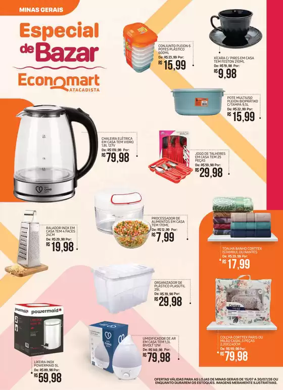 Catálogo Economart Atacadista | Bazar Minas Gerais | 2026-07-15T00:00:00.000Z - 2026-07-30T00:00:00.000Z