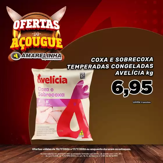 Catálogo Amarelinha Supermercados | Ofertas do Acougue | 2026-07-16T00:00:00.000Z - 2026-07-17T00:00:00.000Z