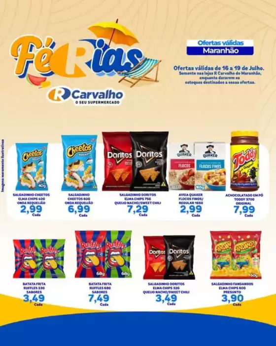 Catálogo R Carvalho Supermercado | Ofertas Validas | 2026-07-16T00:00:00.000Z - 2026-07-19T00:00:00.000Z
