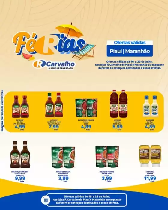 Catálogo R Carvalho Supermercado | Super Ofertas | 2026-07-16T00:00:00.000Z - 2026-07-23T00:00:00.000Z
