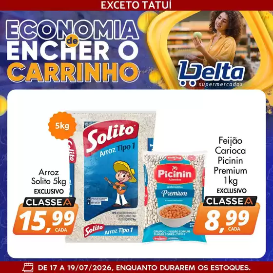Catálogo Delta Supermercados | Ofertas especiais para você | 2026-07-17T00:00:00.000Z - 2026-07-19T00:00:00.000Z