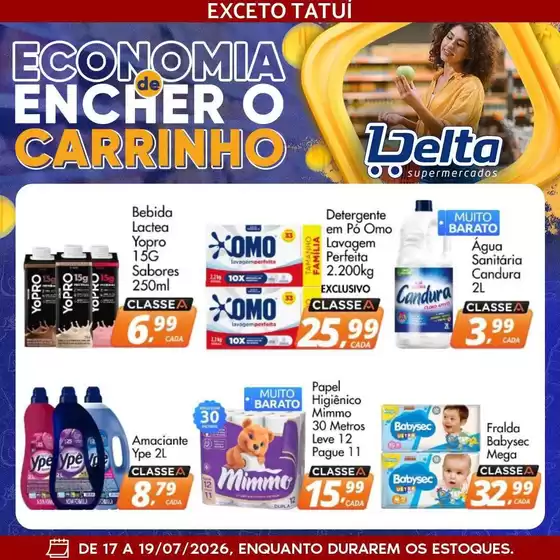 Catálogo Delta Supermercados | Nossas melhores ofertas para você | 2026-07-17T00:00:00.000Z - 2026-07-19T00:00:00.000Z