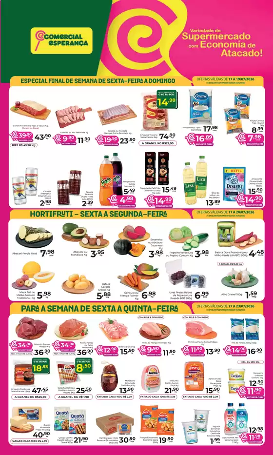 Catálogo Comercial Esperança | Promoções especiais em andamento | 2026-07-17T00:00:00.000Z - 2026-07-23T00:00:00.000Z