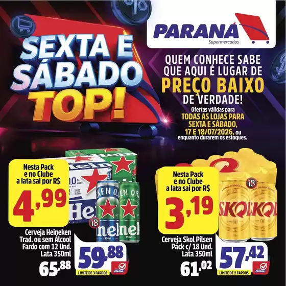 Catálogo Paraná Supermercados | Encarte Paraná Supermercados | 2026-07-17T00:00:00.000Z - 2026-07-18T00:00:00.000Z