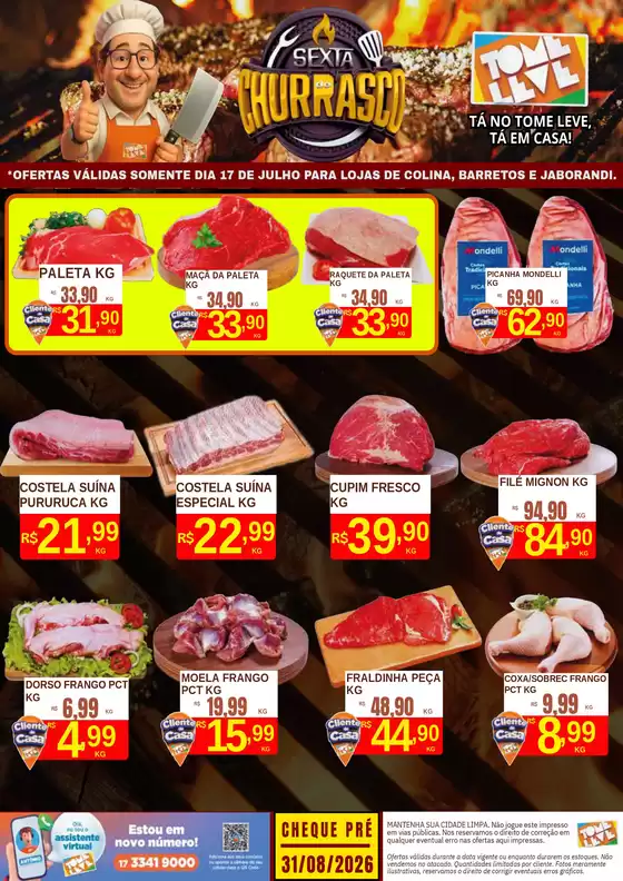 Catálogo Tome Leve | Melhores ofertas para todos os clientes | 2026-07-17T00:00:00.000Z - 2026-07-17T00:00:00.000Z