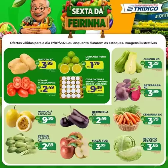 Catálogo Supermercados Tridico | SEXTA DO Feirinha | 2026-07-17T00:00:00.000Z - 2026-07-17T00:00:00.000Z
