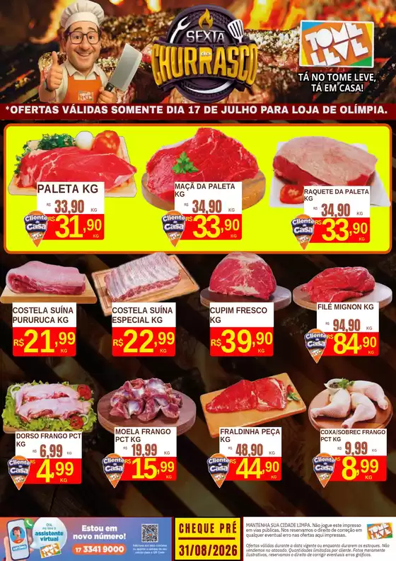 Catálogo Tome Leve | Descontos e promoções | 2026-07-17T00:00:00.000Z - 2026-07-17T00:00:00.000Z