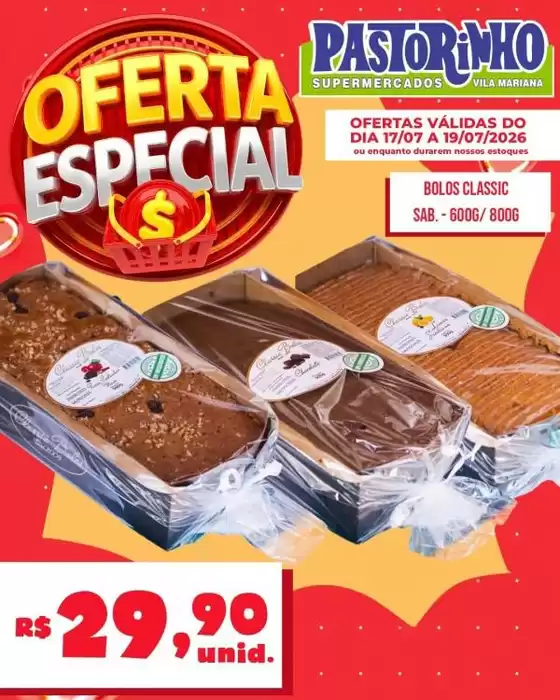 Catálogo Supermercado Pastorinho | Descubra ofertas atraentes | 2026-07-17T00:00:00.000Z - 2026-07-19T00:00:00.000Z