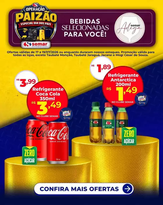 Catálogo Semar Supermercado | Encarte Semar Supermercados | 2026-07-17T00:00:00.000Z - 2026-07-19T00:00:00.000Z