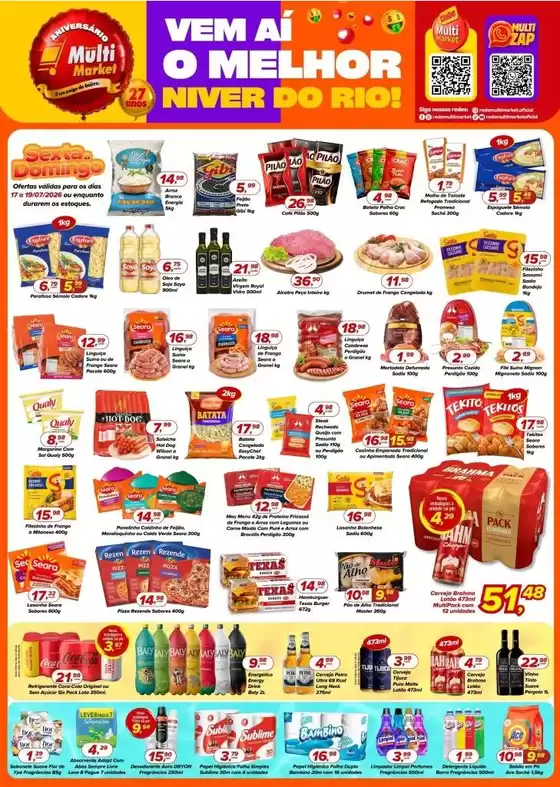 Catálogo Rede Multi Market | Encarte Rede Multi Market | 2026-07-17T00:00:00.000Z - 2026-07-19T00:00:00.000Z