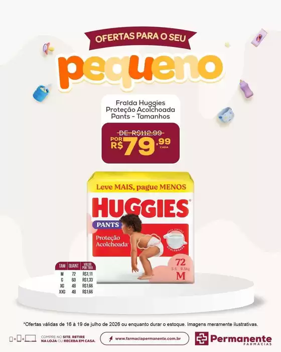 Catálogo Farmácia Permanente | Ótima oferta para todos os clientes | 2026-07-16T00:00:00.000Z - 2026-07-19T00:00:00.000Z