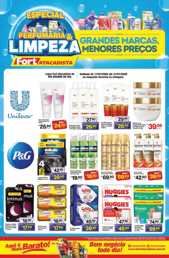 Catálogo Fort Atacadista | RS Fort Perfumaria e Limpeza 17 a 31 JUL 26 Final | 2026-07-17T00:00:00.000Z - 2026-07-31T00:00:00.000Z