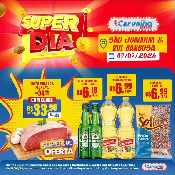 Catálogo Carvalho Supermercado | Promoções especiais em andamento | 2026-07-17T00:00:00.000Z - 2026-07-17T00:00:00.000Z