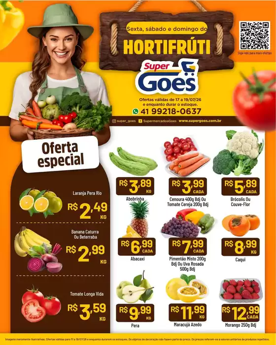 Catálogo Supermercados Goes | Ofertas especiais atraentes para todos | 2026-07-17T00:00:00.000Z - 2026-07-19T00:00:00.000Z