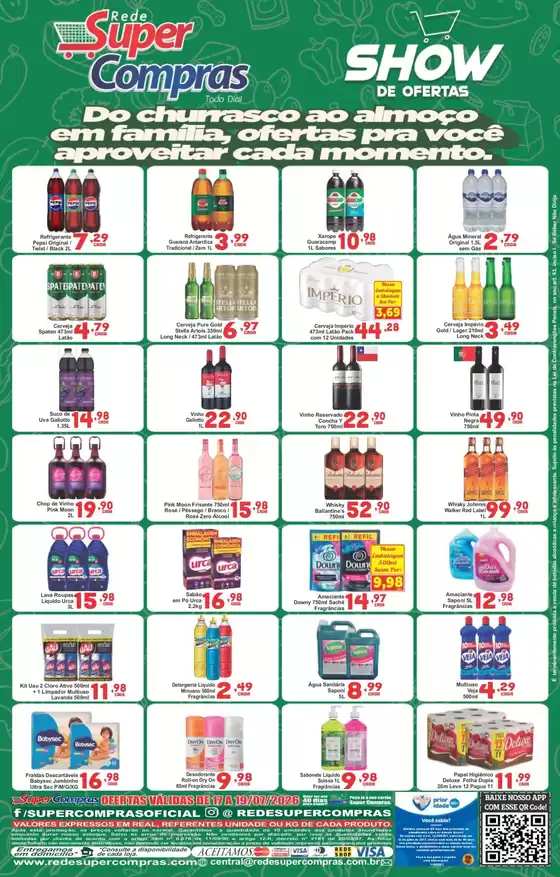 Catálogo Rede Super Compras | Encarte Rede Super Compras | 2026-07-17T00:00:00.000Z - 2026-07-19T00:00:00.000Z
