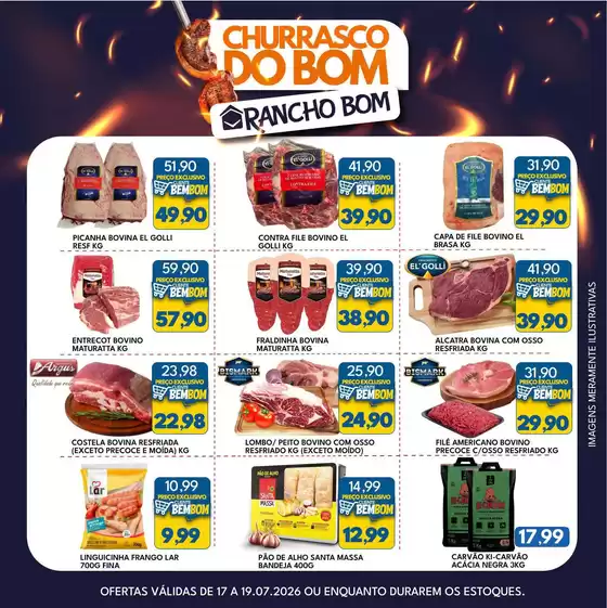 Catálogo Rancho Bom Supermercados | Grandes descontos em produtos selecionados | 2026-07-17T00:00:00.000Z - 2026-07-19T00:00:00.000Z