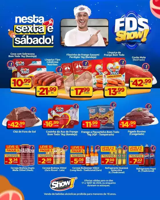Catálogo Super Show | Encarte Super Show | 2026-07-17T00:00:00.000Z - 2026-07-18T00:00:00.000Z