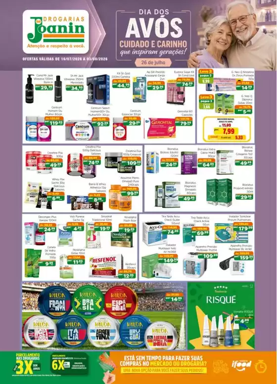 Catálogo Supermercados Joanin | Grandes descontos em produtos selecionados | 2026-07-17T00:00:00.000Z - 2026-08-03T00:00:00.000Z