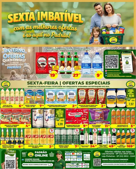 Catálogo Supermercado Padrão | Encarte Supermercado Padrão | 2026-07-17T00:00:00.000Z - 2026-07-17T00:00:00.000Z