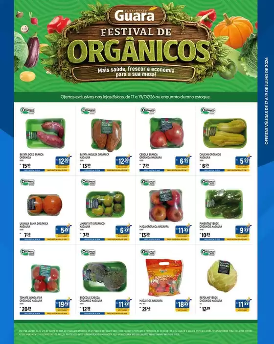 Catálogo Supermercado Guará | Ofertas exclusivas para nossos clientes | 2026-07-17T00:00:00.000Z - 2026-07-19T00:00:00.000Z