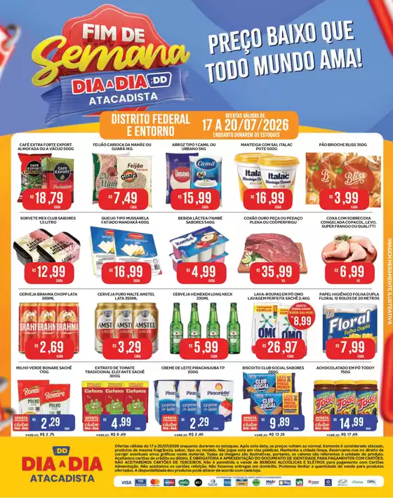 Catálogo Atacadão Dia a Dia | Final de Semana | 2026-07-17T00:00:00.000Z - 2026-07-20T00:00:00.000Z