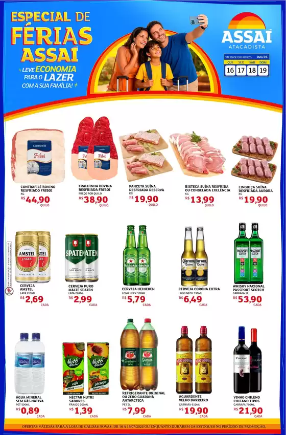 Catálogo Assaí Atacadista | Encarte Assaí Atacadista 49155-19 | 2026-07-17T00:00:00.000Z - 2026-07-19T00:00:00.000Z
