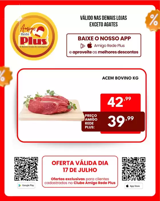 Catálogo Rede Plus Supermercados | Melhores ofertas para todos os caçadores de pechinchas | 2026-07-17T00:00:00.000Z - 2026-07-17T00:00:00.000Z