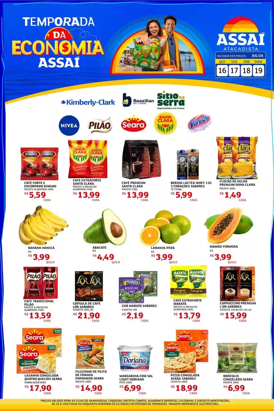 Catálogo Assaí Atacadista | Encarte Assaí Atacadista 49249-63 | 2026-07-17T00:00:00.000Z - 2026-07-19T00:00:00.000Z