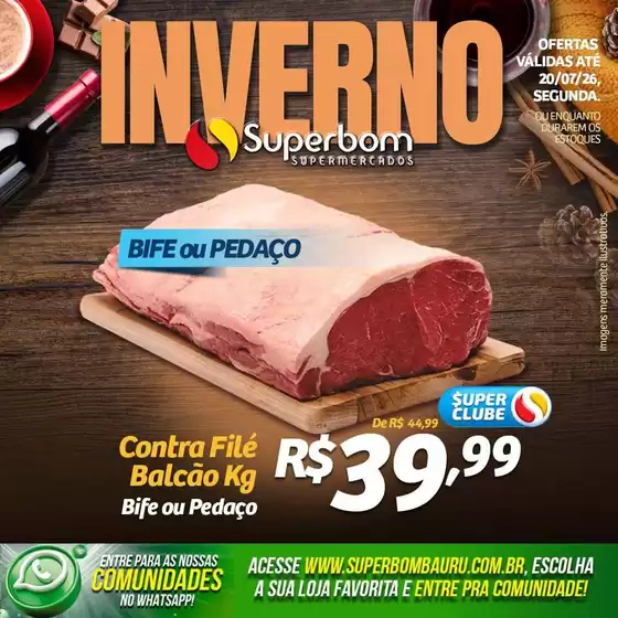 Catálogo Superbom Supermercados | Descubra ofertas atraentes | 2026-07-17T00:00:00.000Z - 2026-07-20T00:00:00.000Z