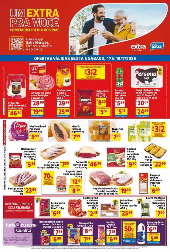 Catálogo Mercado Extra em Taboão da Serra | Folheto Mercado Extra | 2026-07-17T00:00:00.000Z - 2026-07-18T00:00:00.000Z