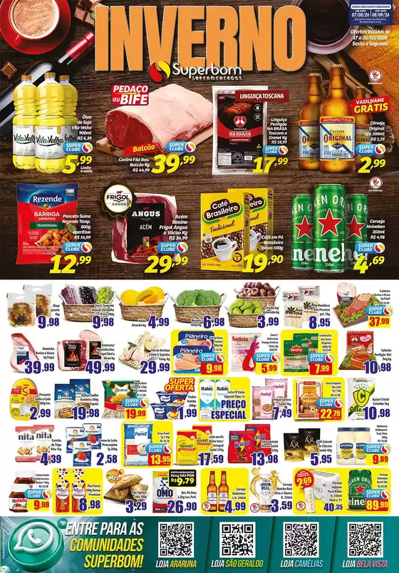 Catálogo Superbom Supermercados | Nossas melhores ofertas para você | 2026-07-17T00:00:00.000Z - 2026-09-08T00:00:00.000Z
