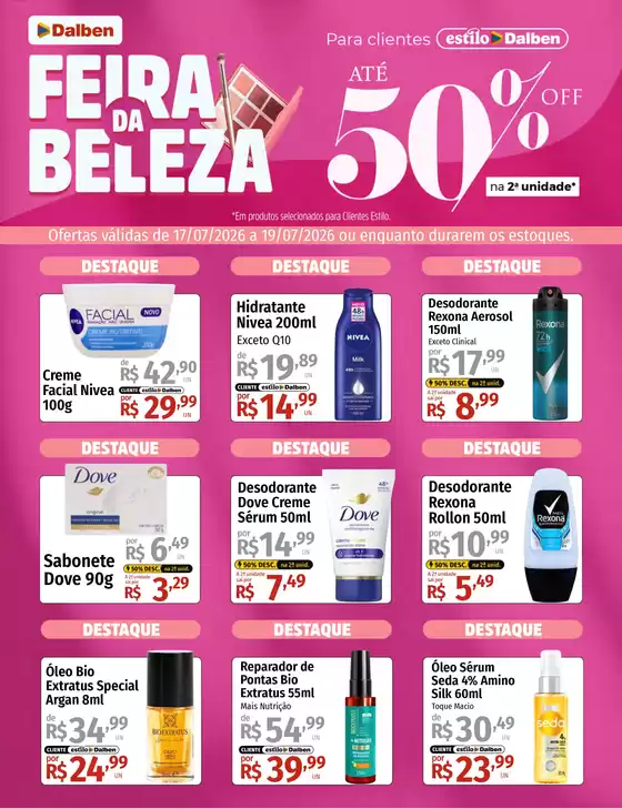 Catálogo Supermercado Dalben | 1784232539457970 | 2026-07-17T00:00:00.000Z - 2026-07-19T00:00:00.000Z