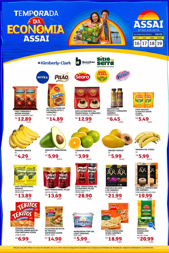 Catálogo Assaí Atacadista | Encarte Assaí Atacadista 49249-442 | 2026-07-17T00:00:00.000Z - 2026-07-19T00:00:00.000Z