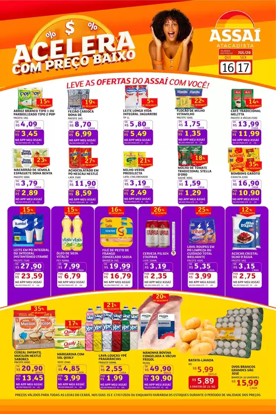 Catálogo Assaí Atacadista | Encarte Assaí Atacadista 49254-127 | 2026-07-17T00:00:00.000Z - 2026-07-17T00:00:00.000Z