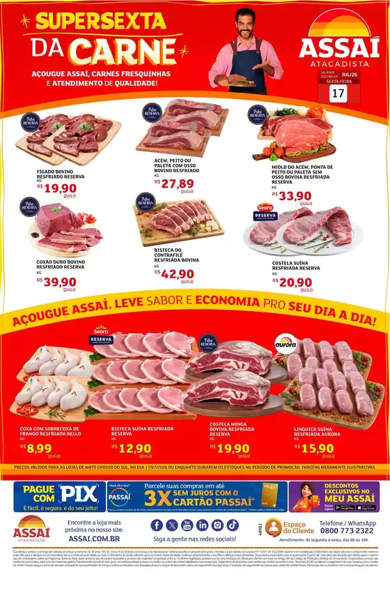 Catálogo Assaí Atacadista | Encarte Assaí Atacadista 48982 | 2026-07-17T00:00:00.000Z - 2026-07-17T00:00:00.000Z